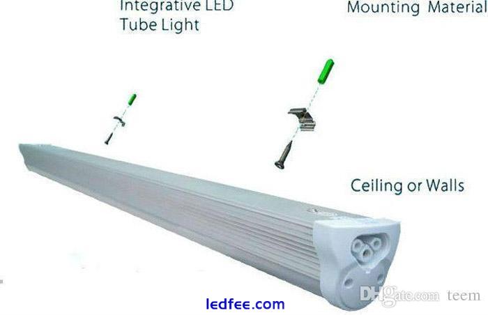 T8 LED Integrated V shape 2 strips Tube lights-Batten tube Light,2ft,3ft,4ft  1 