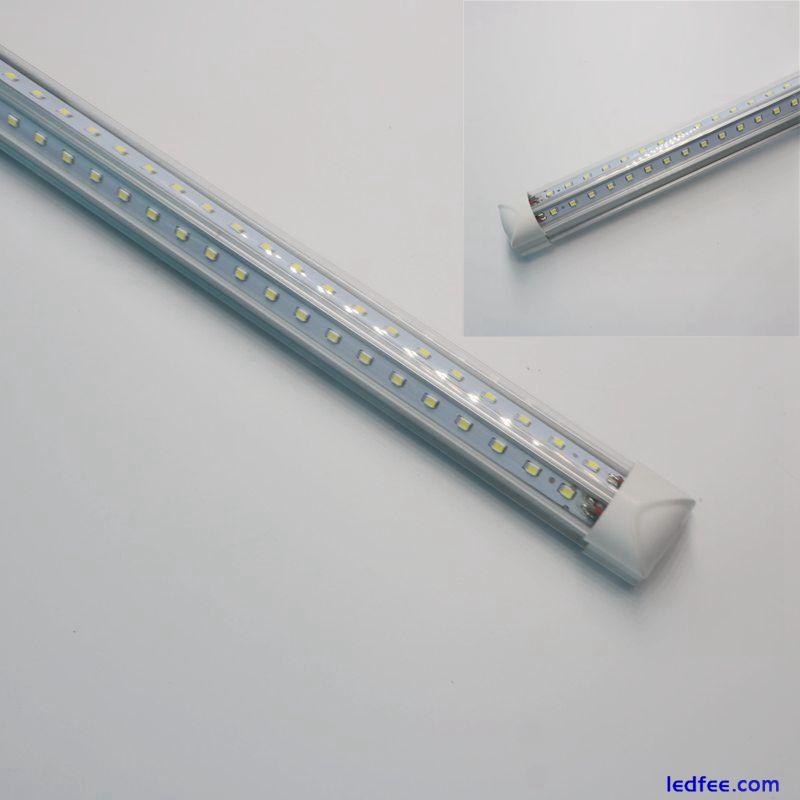 T8 LED Integrated V shape 2 strips Tube lights-Batten tube Light,2ft,3ft,4ft  0 