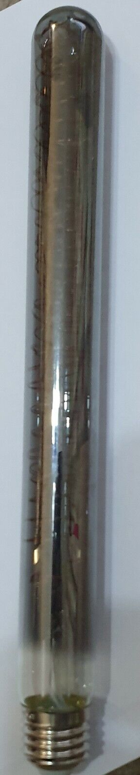 Decorative tube smoked grey, copper string LED light bulb, E27, 300mm, 4000k 0 