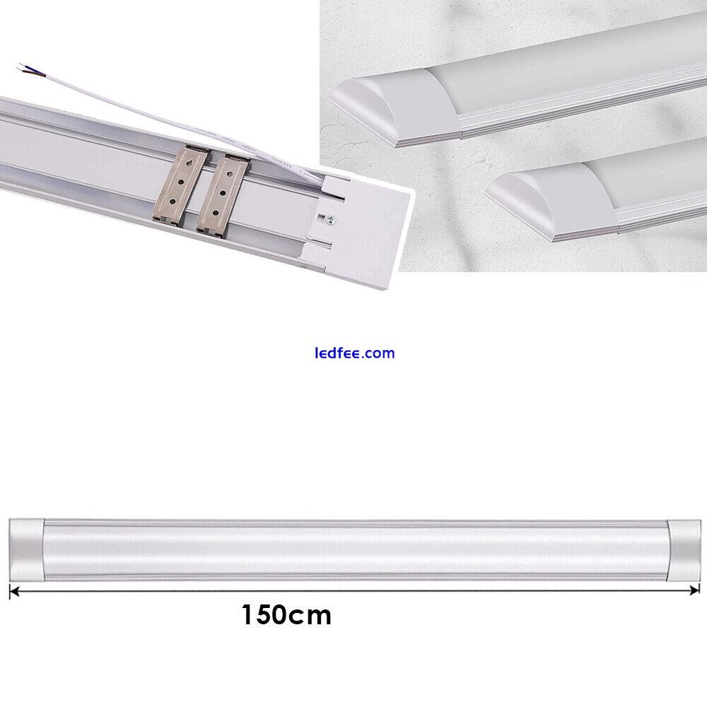 LED Strip Batten Low Profile Ceiling Tube Light 45W 6500K 150cm 5FT BATON 1 
