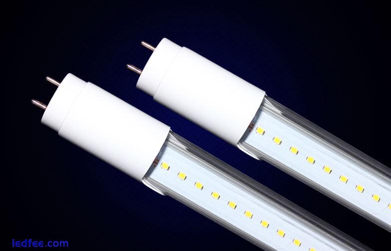 LED tube lights T8,G13, ,6500k,4000k,3000k,5ft/ 6ft/8ft clear/milky/striped 4 