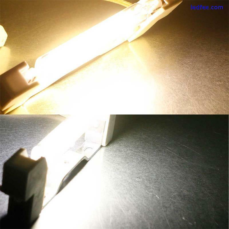 R7s LED-Leuchtmittel 78/118mm 4/7W 230V McShine, Halogenstab Ersatz für Fluter 1 