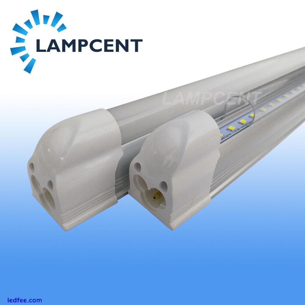 20-100/Pack 2FT.3FT.4FT.5FT.6FT.8FT T5 Integrated LED Tube Light Slim Bar Lamp 4 