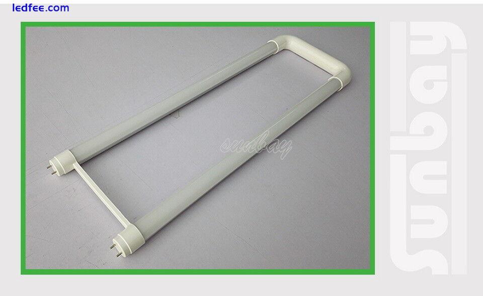 8/Pack LED Tube Light T8 U shape 2ft 20W U Bend Retrofit Bulb fluorescent lamp 5 