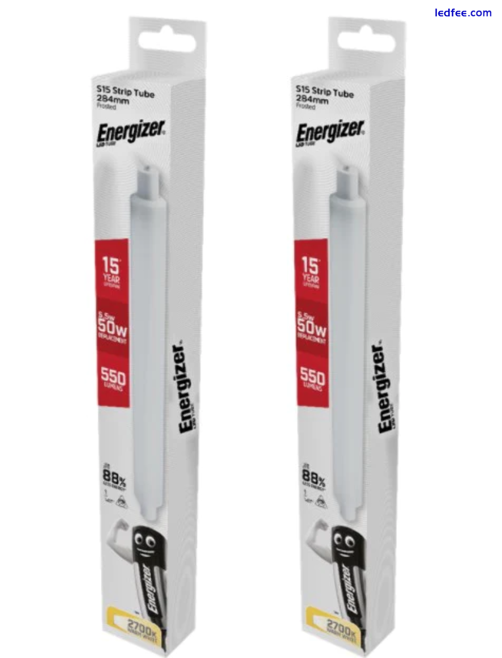 Energizer 5.5w 284mm LED Striplight - Strip Tube 2700K - S9218 1 