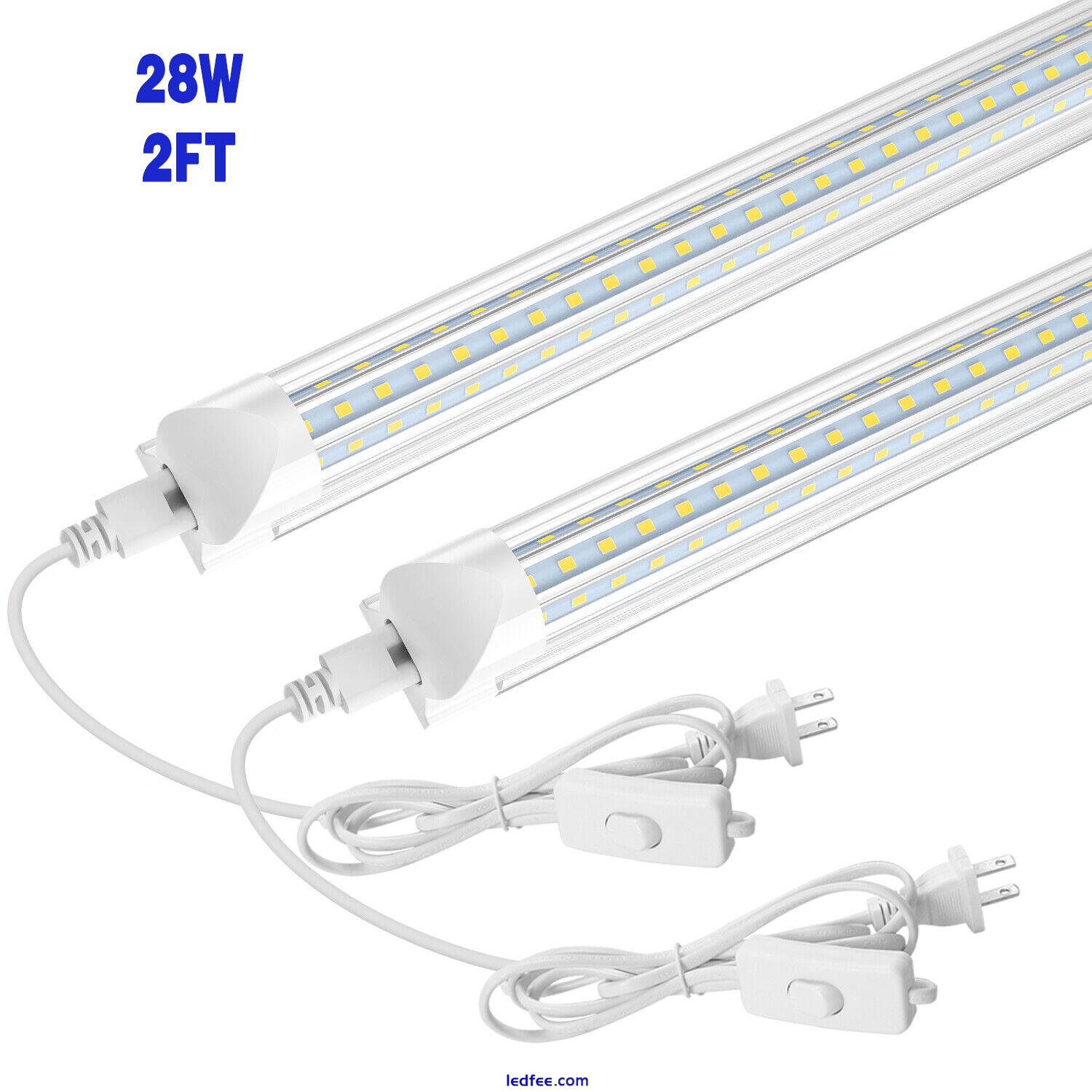 US T8 LED Tube Light Bulb 2FT 4FT 6FT 8FT LED Lighting Fixture 14W~120W LED Bulb 5 