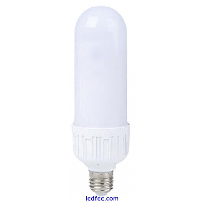 Flame LED Light Bulb E27 Screw Jumbo Flickering Fire Effect PT 1 