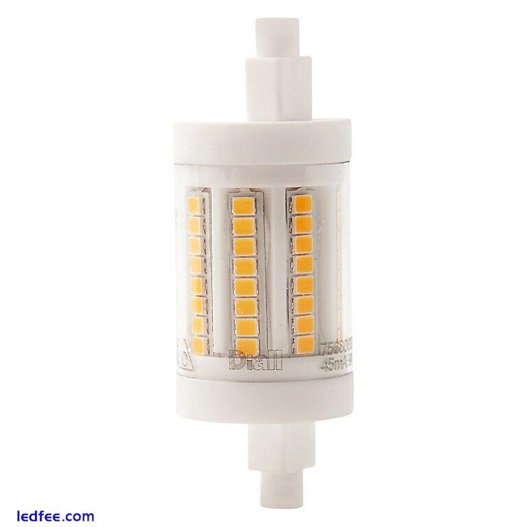 Diall R7s Warm White Tube LED Energy Saving Light Bulbs Choose Watt Output 1 