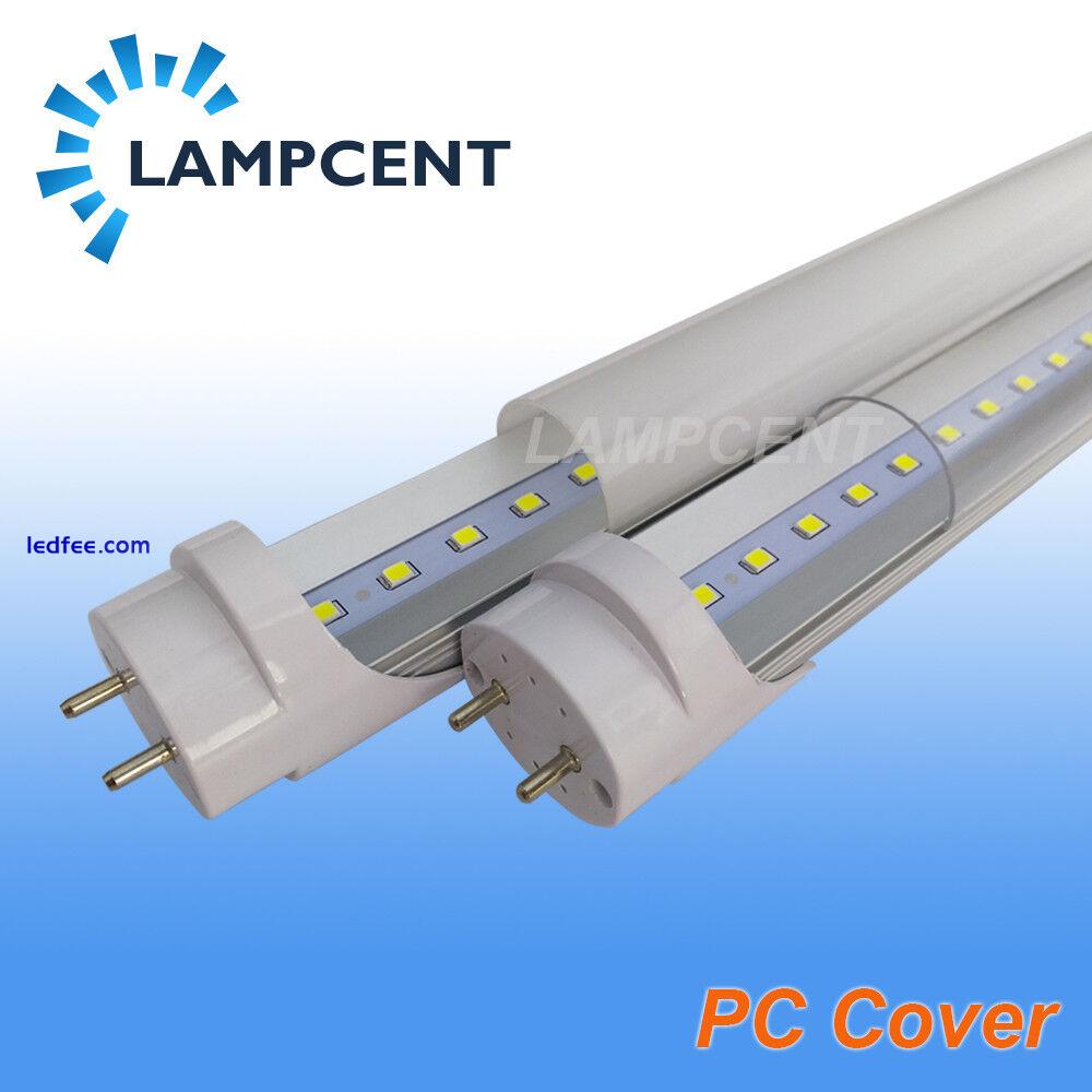 100/Pack 4FT LED Tube Bulbs 24W G13 Bi-Pin 6500K LED Shop Light T8 T10 T12 5 