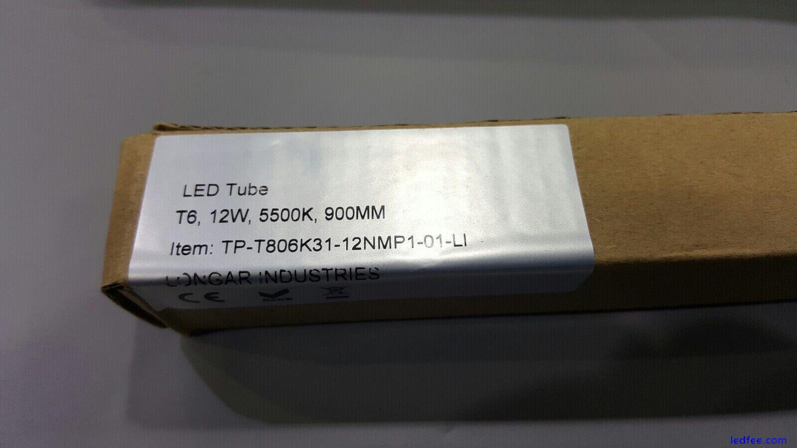 4 X  T6 LED TUBE. 12W. 55000K. 34 INCHES PACK OF 4 FREE POSTAGE  2 