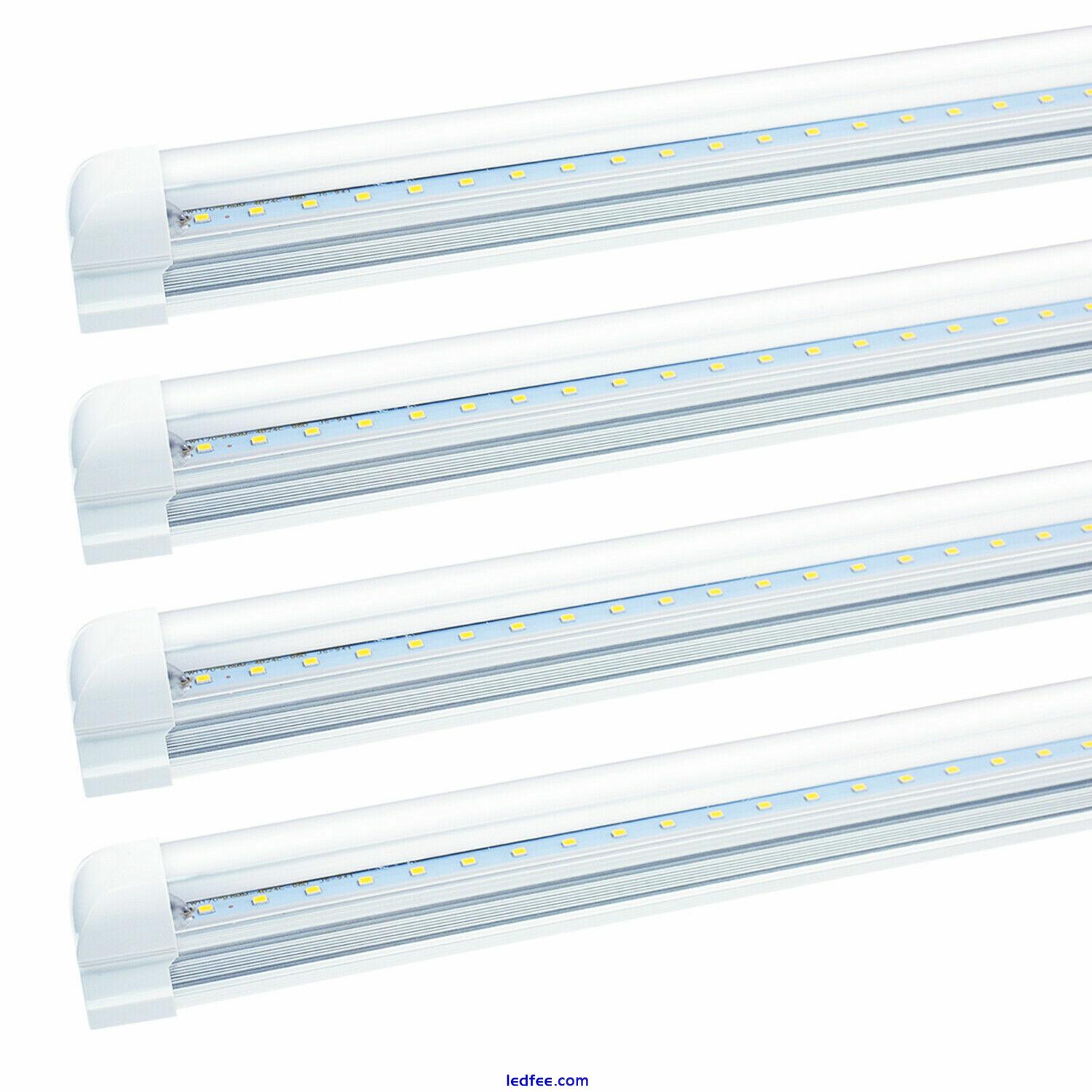 4-8/Pack 20W 4FT Dimmable T8 Integrated 4' LED Tube Bulb Led Shop Light Fixture 4 