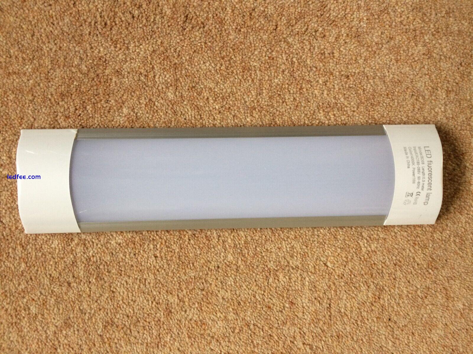 LED Batten flood Light 30cm 10w Tube Fluorescent Light Lamps 185-240v Workshop 0 