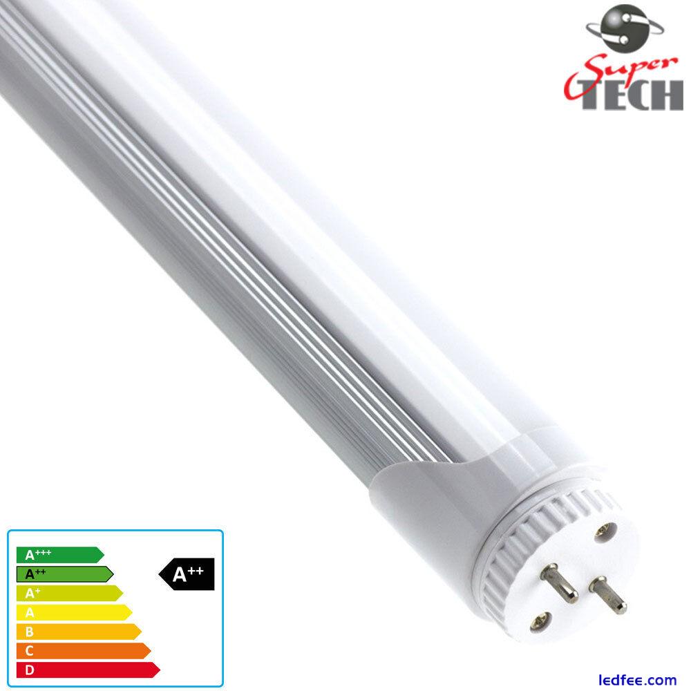 5 x 9W 2ft LED T8 Tube Light 600mm Retrofit Fluorescent Replacement Milky Cover 0 