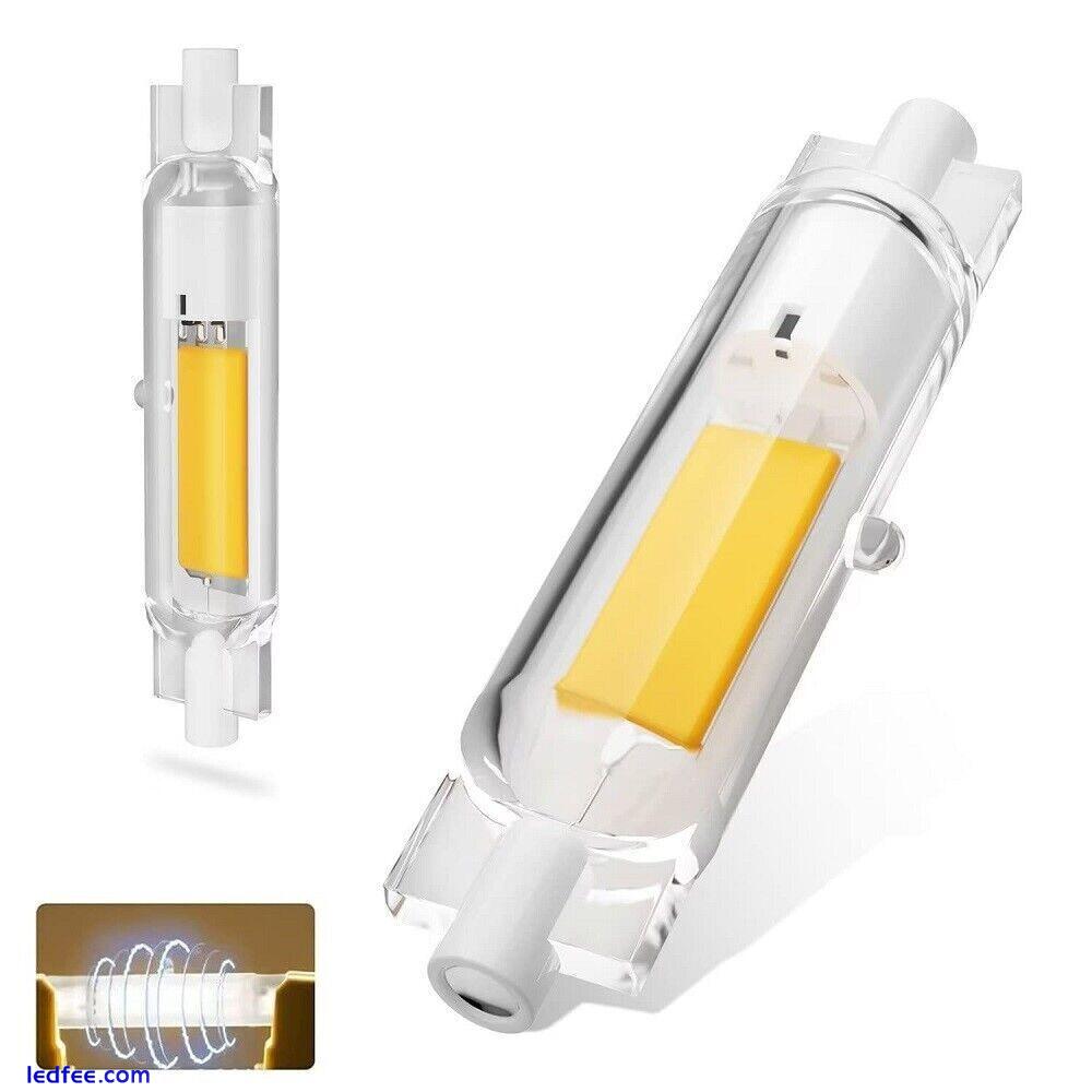 R7S LED Bulb 78mm/118mm Glas Lampe Dimmbar Ersetzen SE Halogen Tube Kalt/Warm 4 