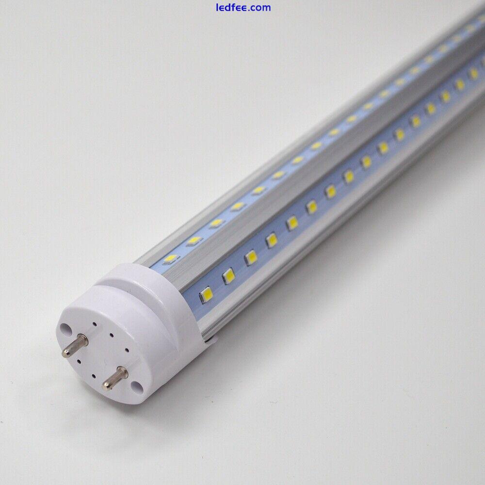 V Shape LED Tube Bulb 2ft 3ft 4ft 5ft 6ft T8 G13 Light Retrofit Fluorescent Lamp 3 