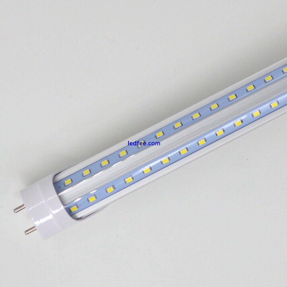 V Shape LED Tube Bulb 2ft 3ft 4ft 5ft 6ft T8 G13 Light Retrofit Fluorescent Lamp 2 