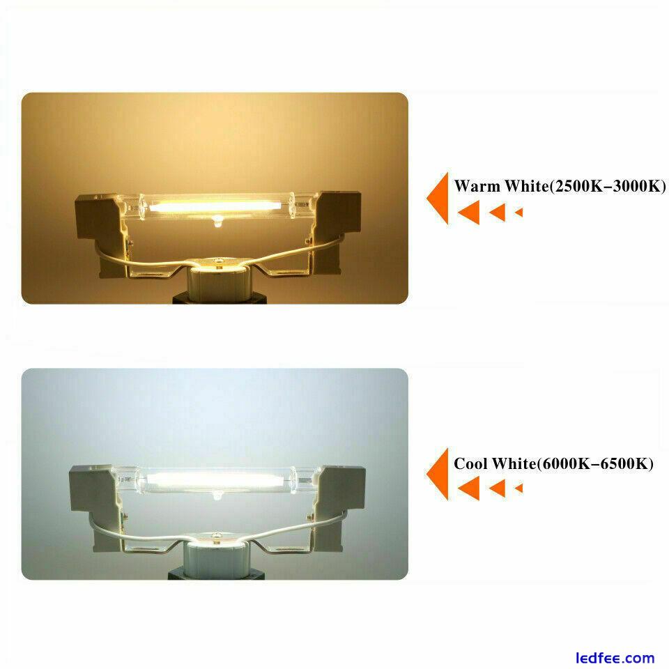 LED R7s 78mm 118mm Glasröhre Glühbirne COB Ersetzen Halogenlampe 240V Großhandel 2 
