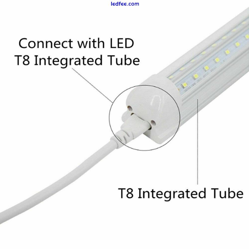 T5 T8 Cable Integrated Tube Light LED Tube 1ft 3.28ft Cable Wire Connector RH800 2 