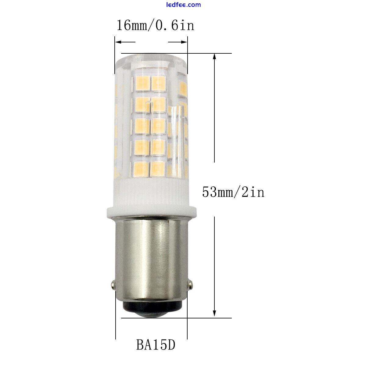 BA15D LED Light Bulb 64-2835 Lamp Fit Singer 301A/401A Black FW 221 10-Pack 2 