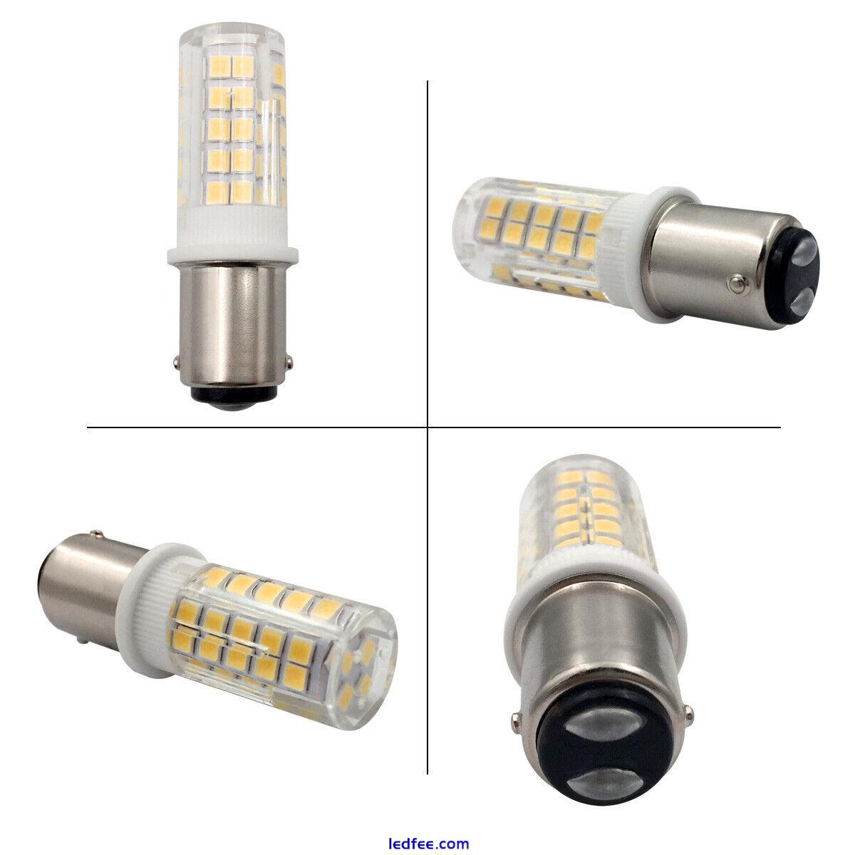 BA15D LED Light Bulb 64-2835 Lamp Fit Singer 301A/401A Black FW 221 10-Pack 4 