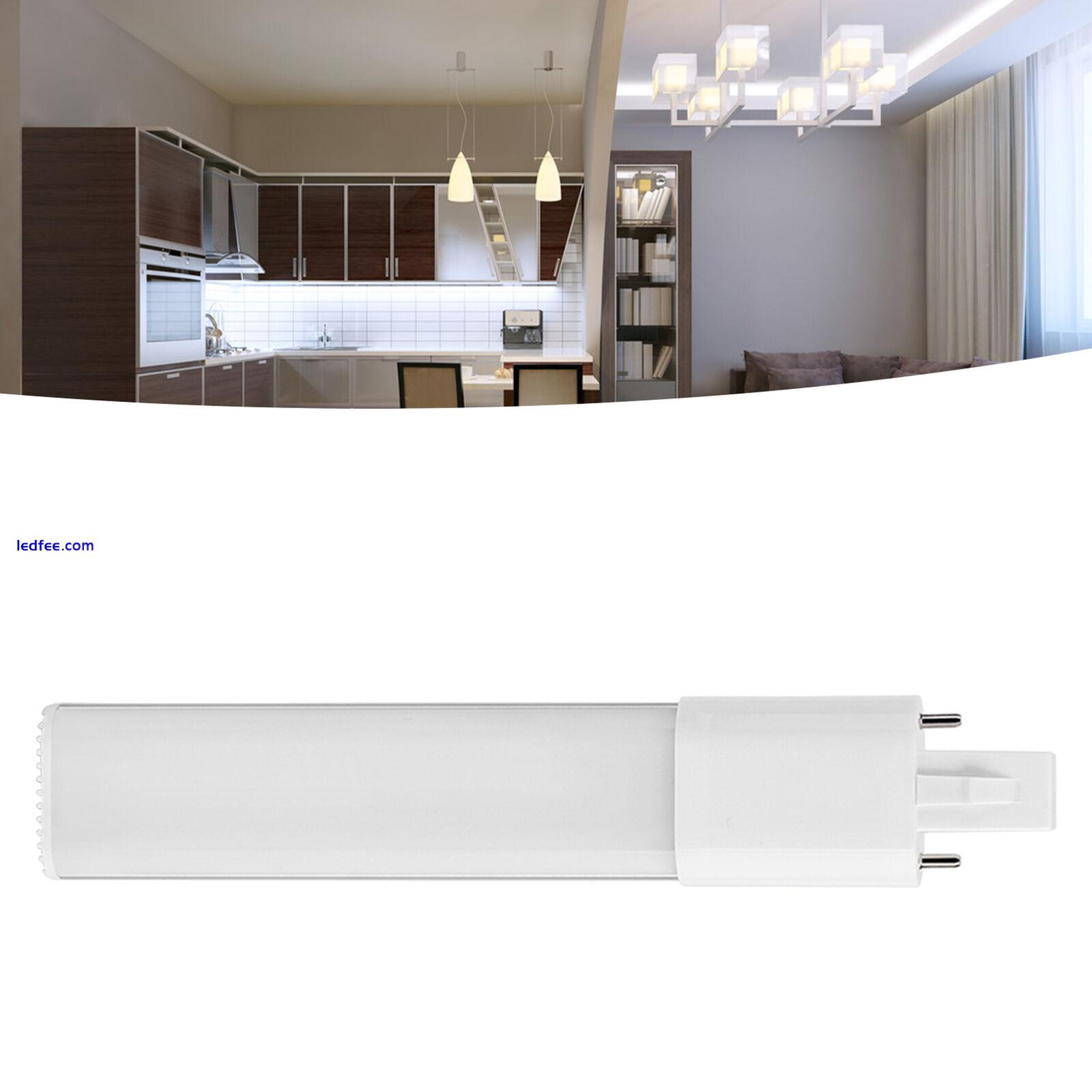 JY (G23 Cool White)6W 2-Pin LED Compact Lamp Horizontal Recessed Tube Light B CM 4 