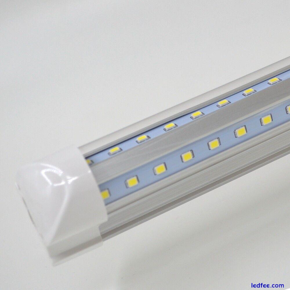 LED Tube Lights V shaped 2ft 3ft 4ft 5ft 6ft 8ft Bar Lamp T8 Integrated Fixture 1 