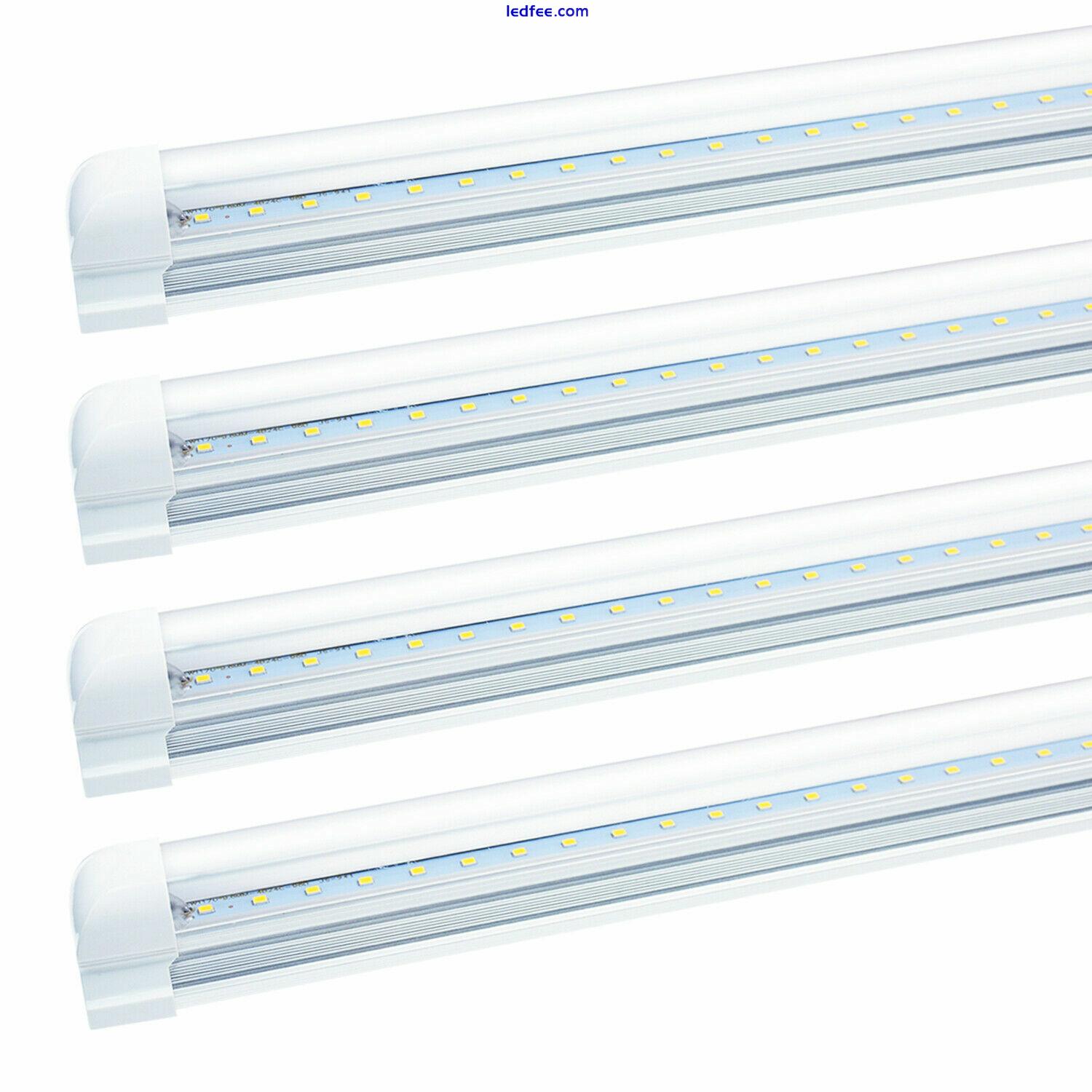 60/Pack T8 LED Tube Bulb Integrated 2,3,4,5,6,8FT 10W~48W Led Shop Light Fixture 5 