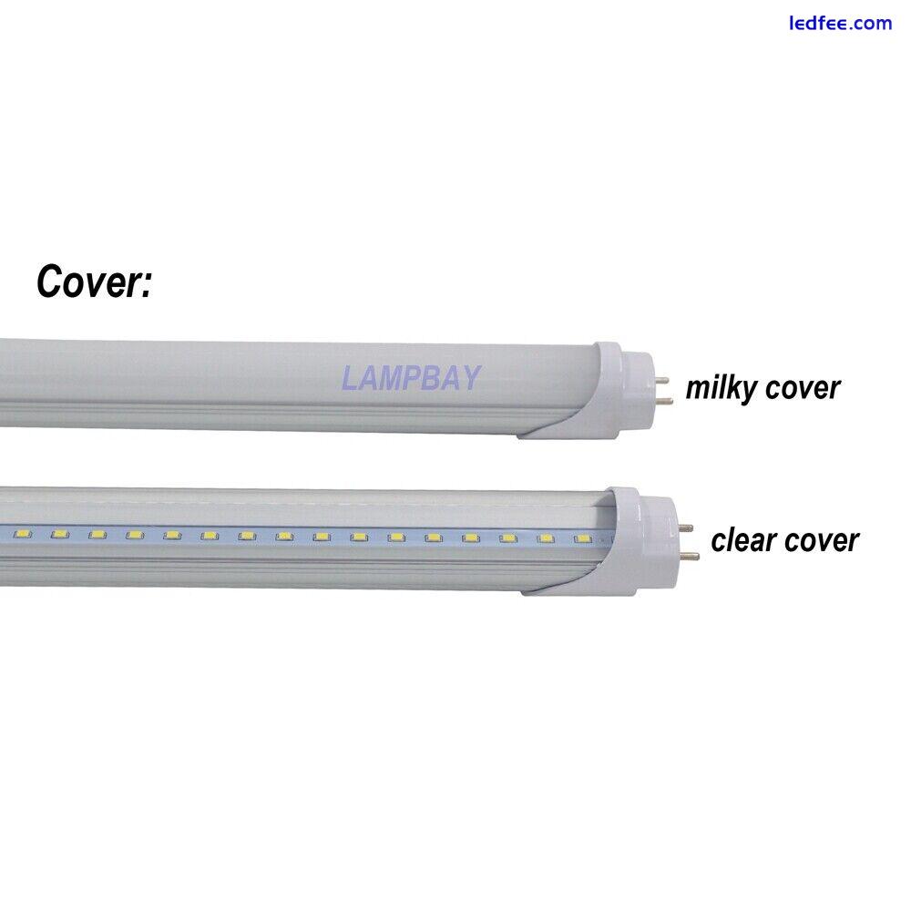 LED Tube Bulb 2ft 3ft 4ft 5ft 6ft Retrofit Fluorescent Light T8 G13 Bar Lamp  1 