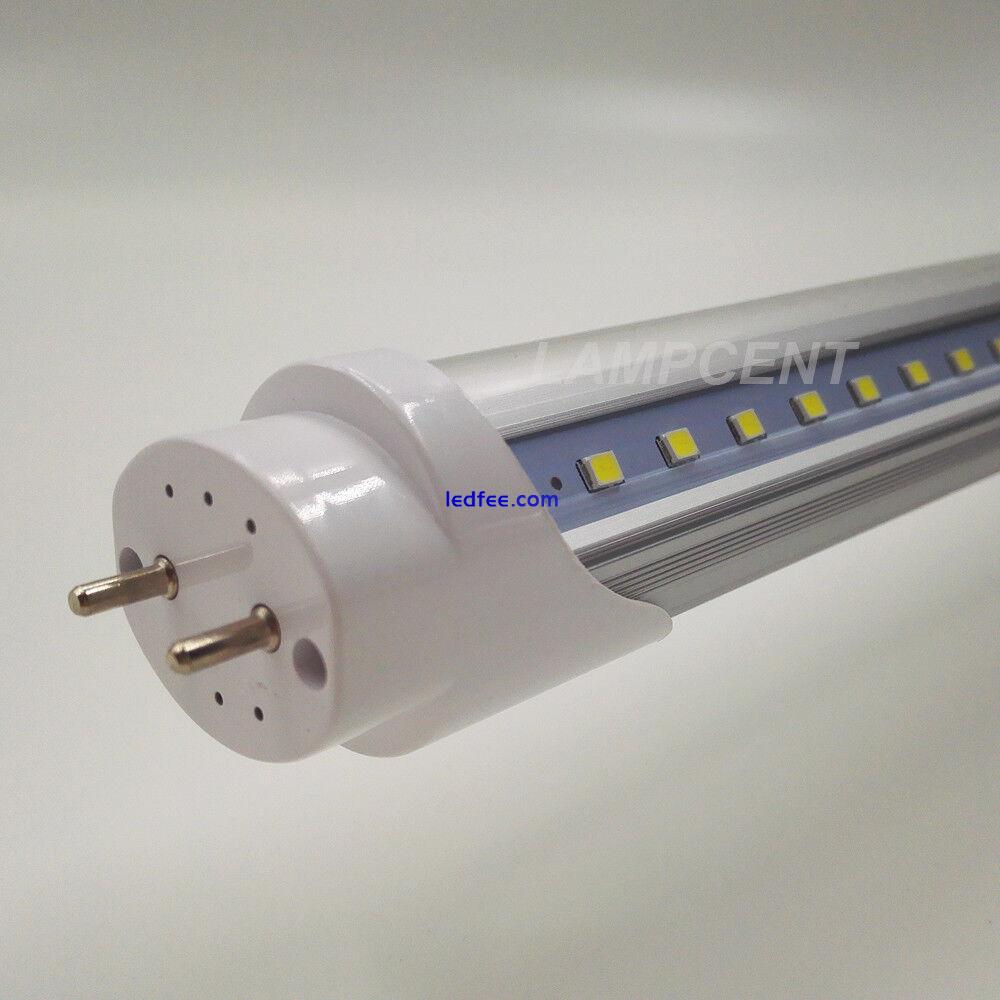 6/Pack T8 V Shape 4FT LED Tube 24W 32W 48W 4Foot Bulb G13 Bi-Pin LED Shop Lights 3 