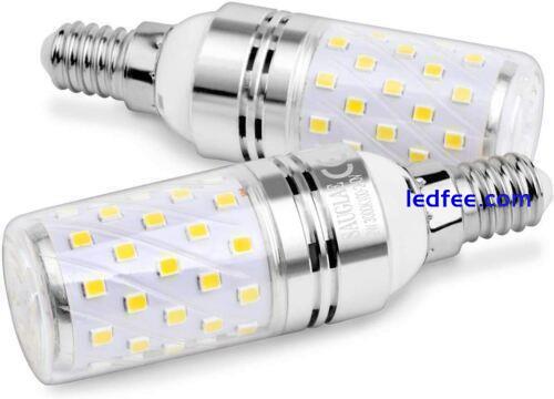 LED Corn Bulbs, E14 Small Edison Screw, 12W, 1200 Lm, 3000K 0 