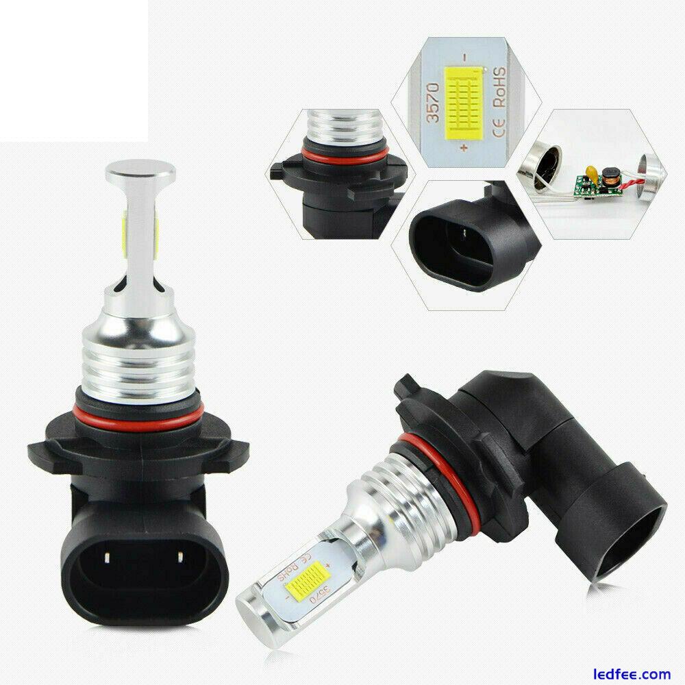 9005/HB3 LED 80W Super Bright 6000K White Headlight Bulbs Kit High Low Beam 1 