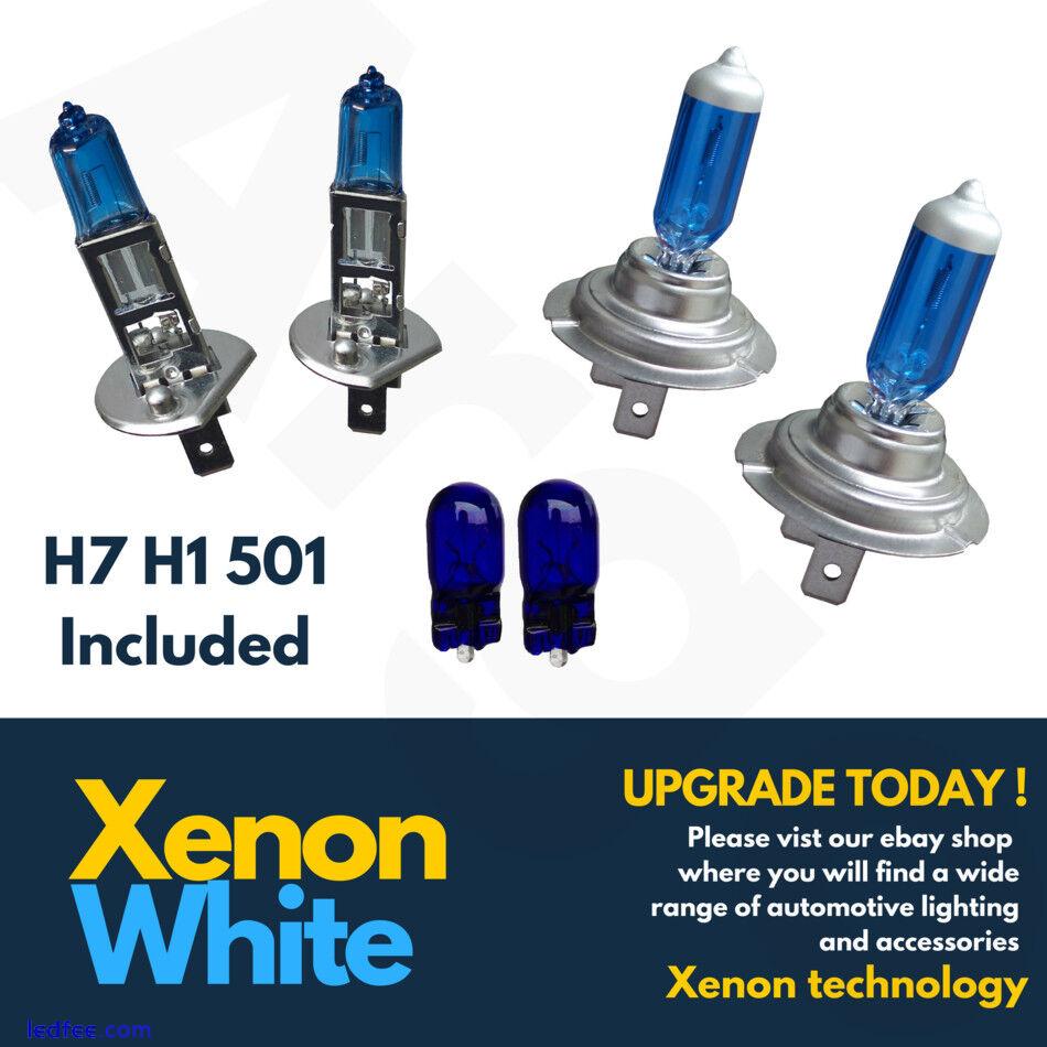 Vauxhall Xenon White Headlight Bulbs 100w H1 H7 Side Light Bulbs Dipped Main Hid 1 