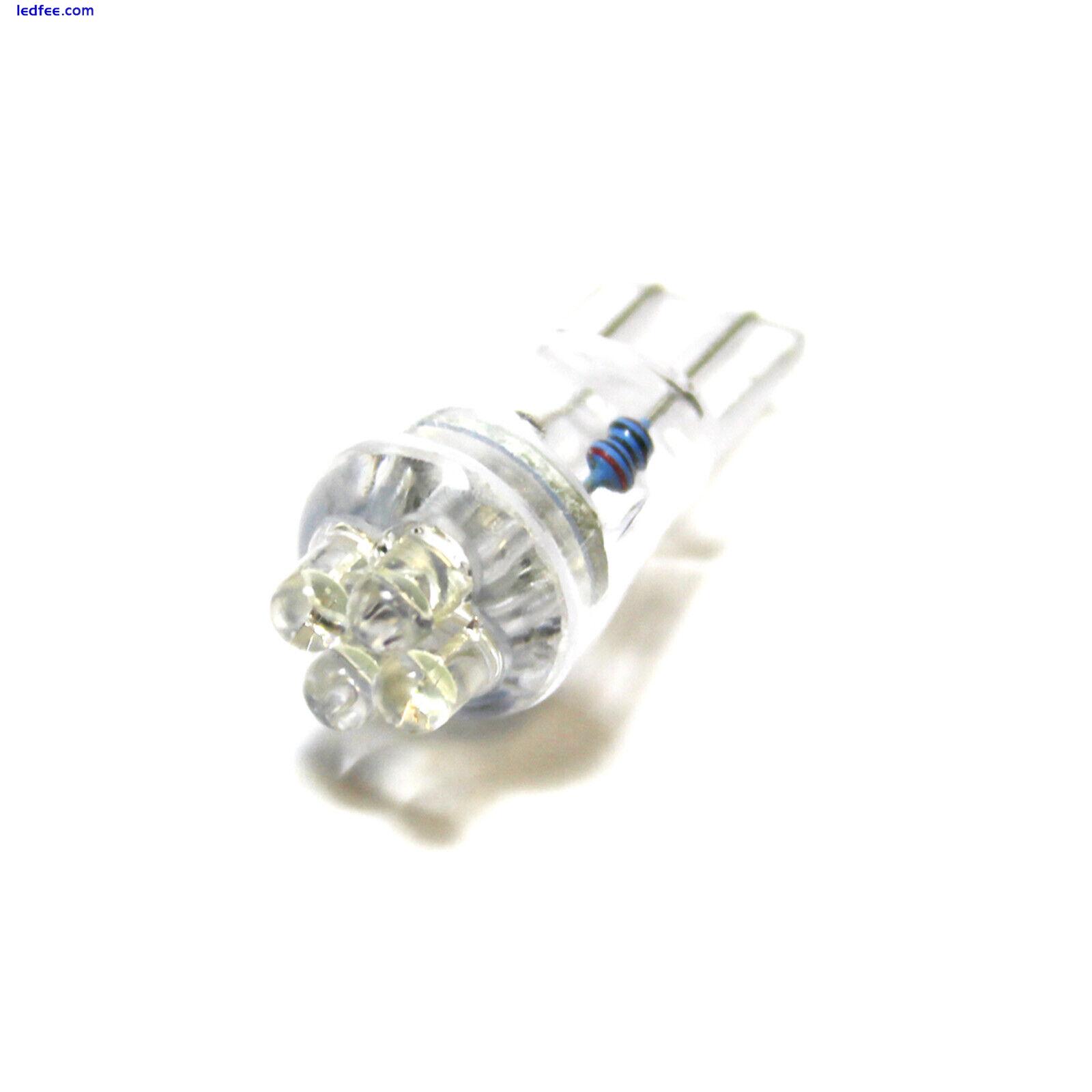 H7 501 100w Super White Upgrade Xenon HID Low/LED Side Light Headlight Bulbs 1 