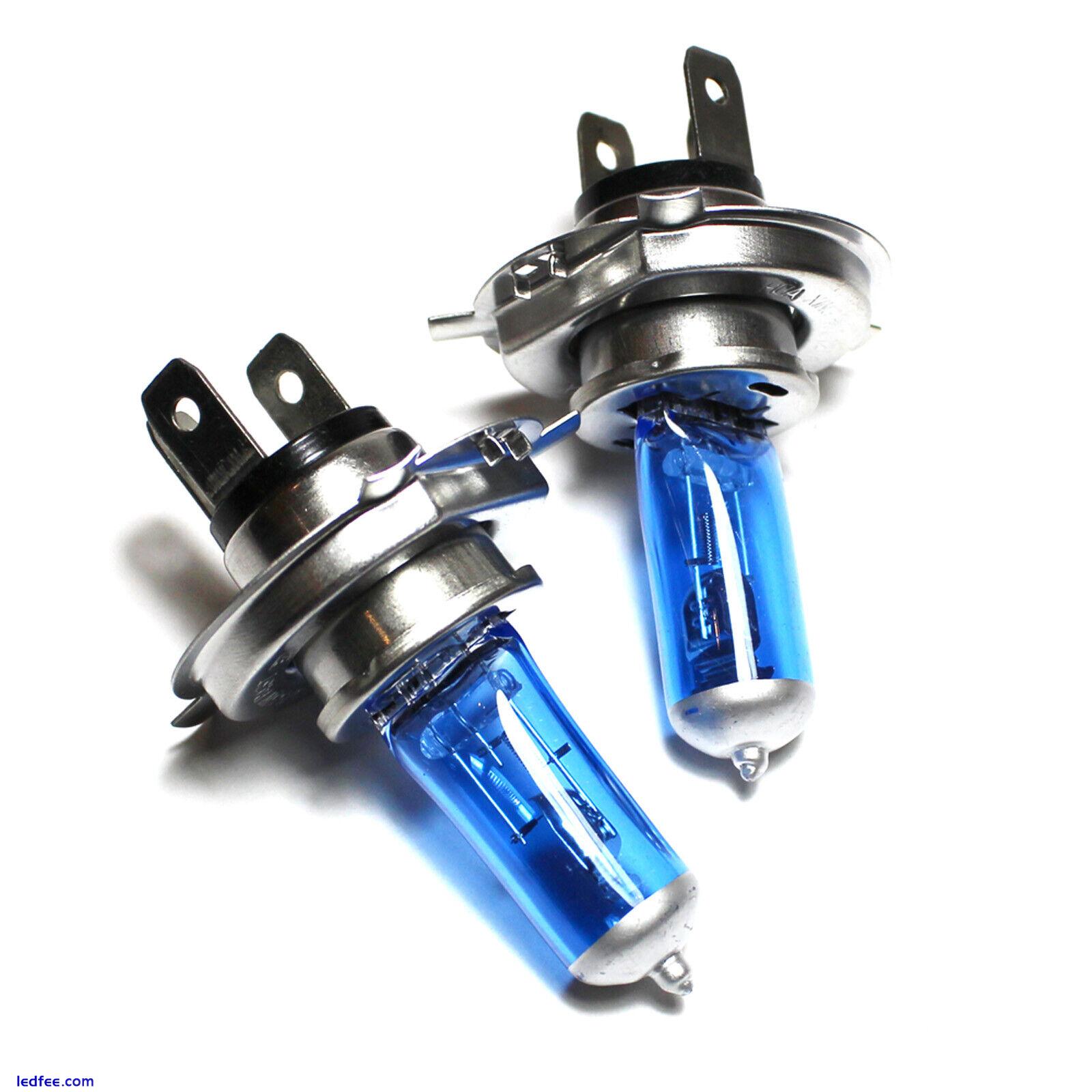 Peugeot 107 100w Super White Xenon HID High/Low/LED Side Headlight Bulbs Set/Kit 0 