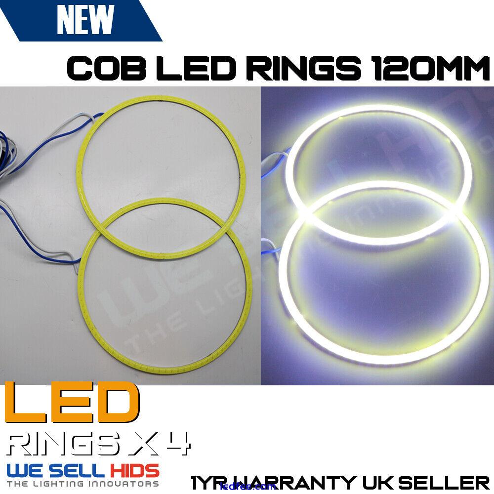 4 x headlamp led smd halo rings drl 120mm 36 SMD RR Sport Retrofit UK Stock 2 