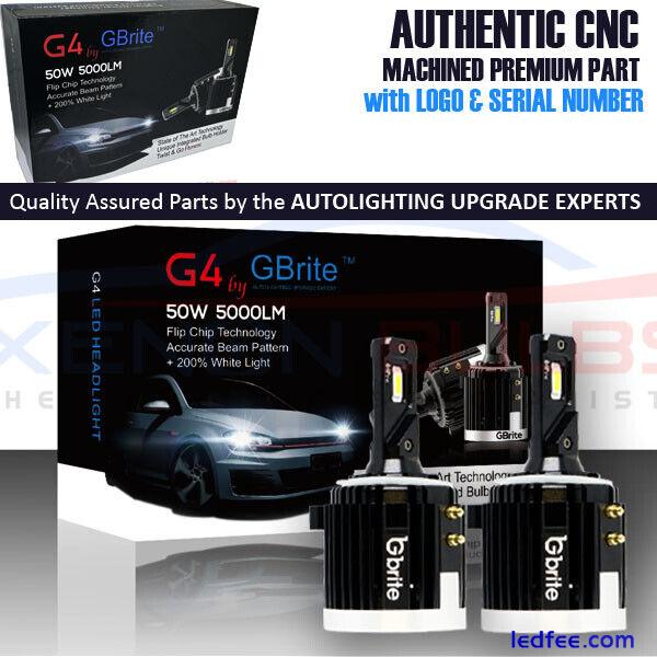 VW Golf MK6 MK7 - H7 COB LED Headlight Bulbs Kit 10000 Lumens Canbus 100W HID G4 0 