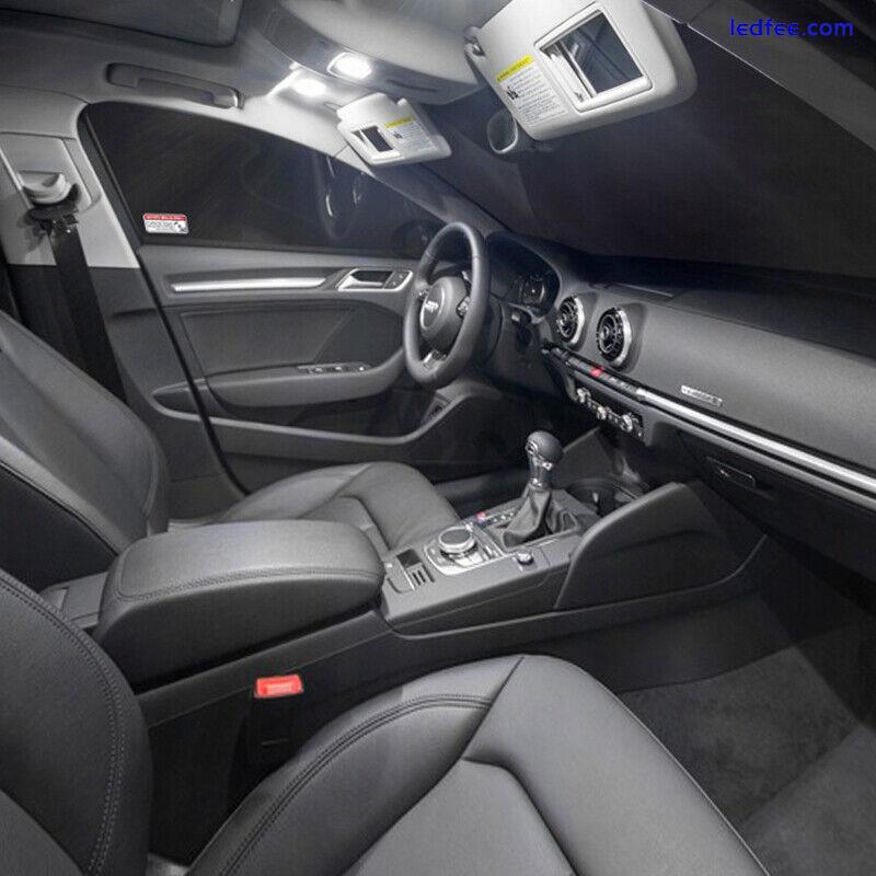 Audi TT MK2 8J3 2006-2014 LED Interior Premium Kit SMD Bulbs White Error Free 1 