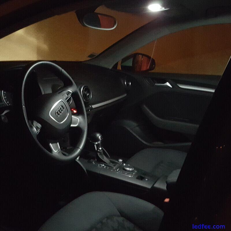 Audi TT MK2 8J3 2006-2014 LED Interior Premium Kit SMD Bulbs White Error Free 2 