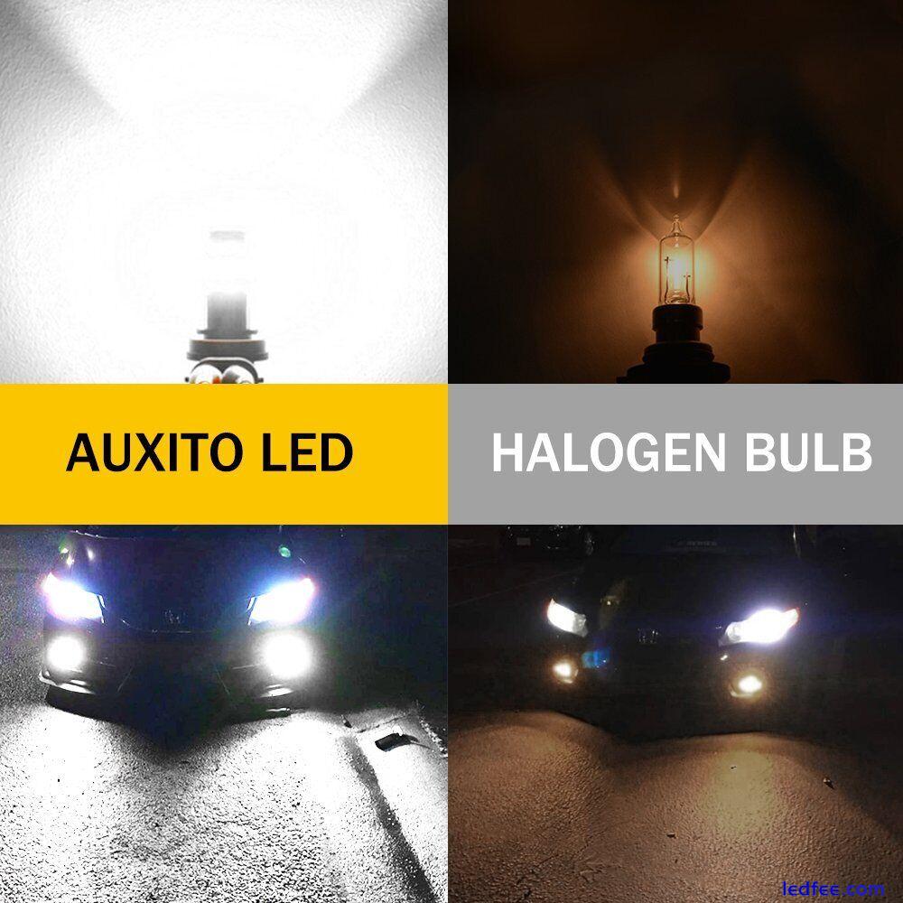 2X HB3 9005 LED 6000K 2000LM Car Headlight Kit High/Low Beam Bulbs 2-Sides White 4 