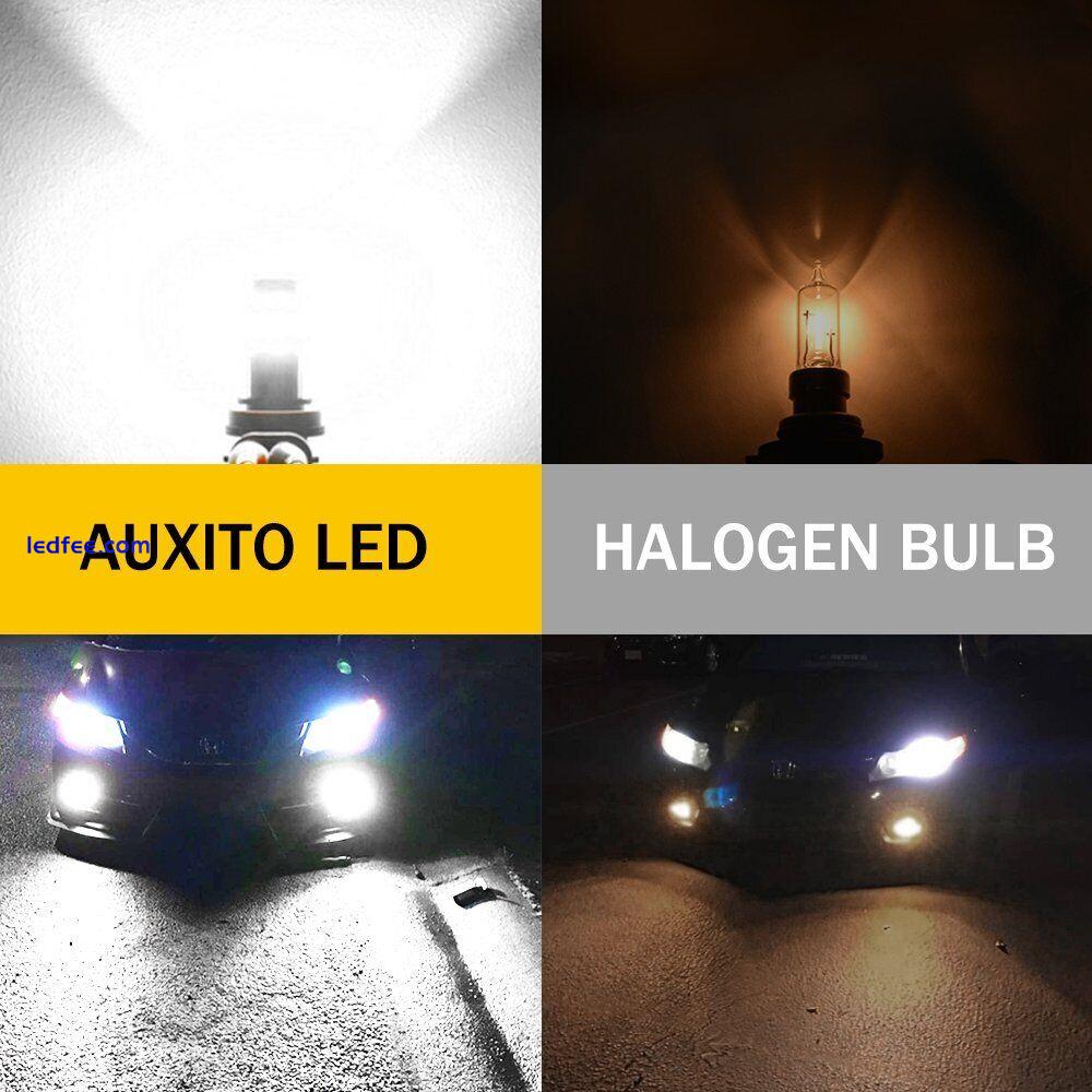 2X 9005 HB3 LED Car Headlight Kit Hi/Low Beam Bulbs COB 6000K White Canbus 2021 4 