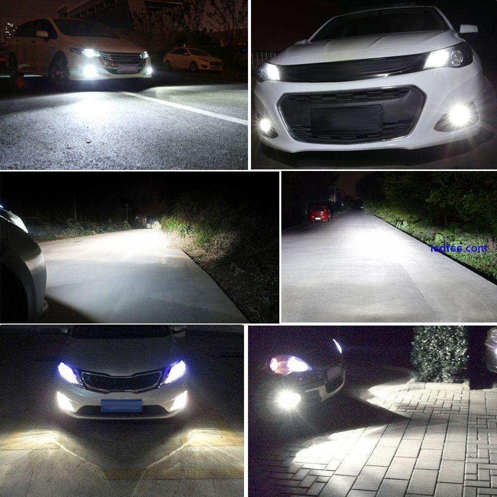 H3 LED Hi/Low Kit Beam Headlight Driving Bulb Turn Signals DRL Car Fog Light 0 