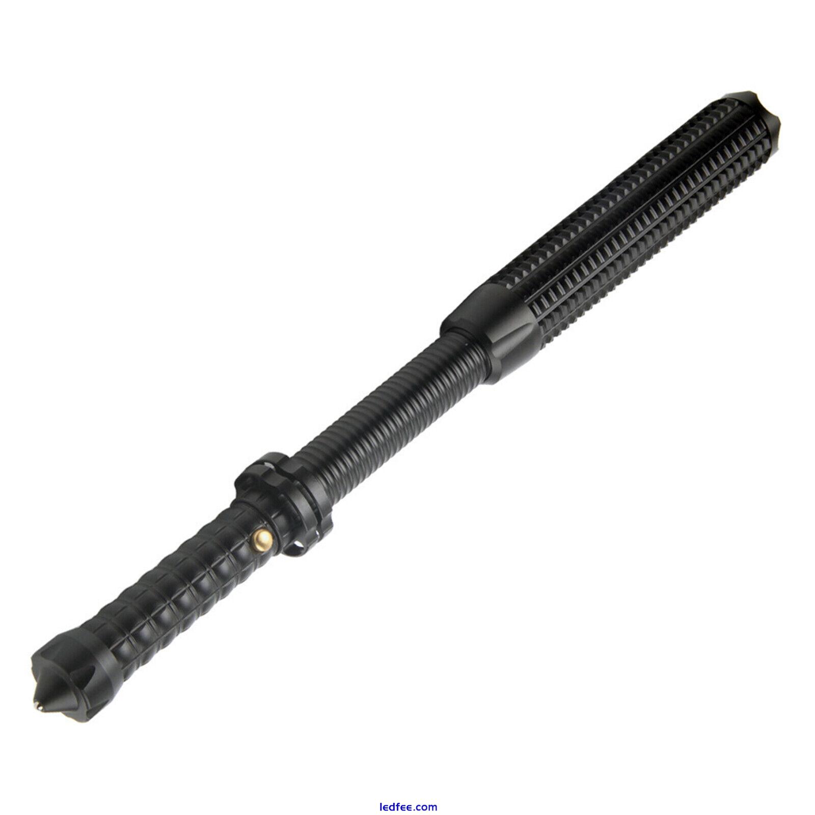 46cm LED Flashlight Telescopic Baseball Torch Light Spotlight Lamp Waterproof 0 