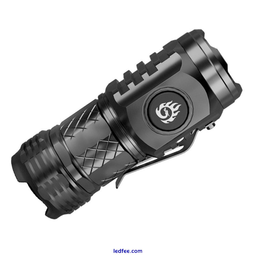 SMALL TORCH | Mini Handheld Powerful LED Tactical Pocket Flashlight Bright 4 
