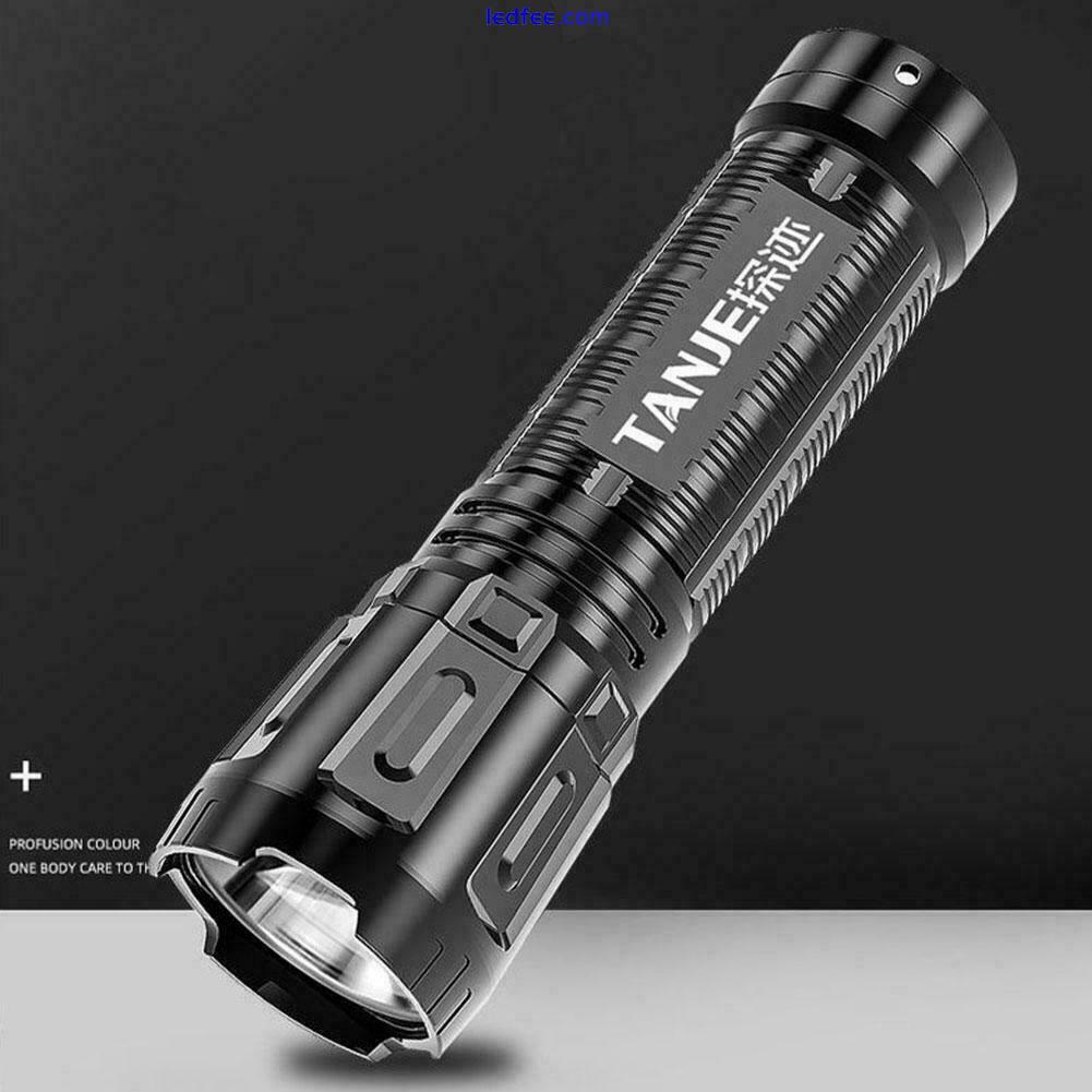 USB Rechargeable LED Pen Torch Flashlight Lamp 2W Super Mini Pocket Bright C0T3 3 