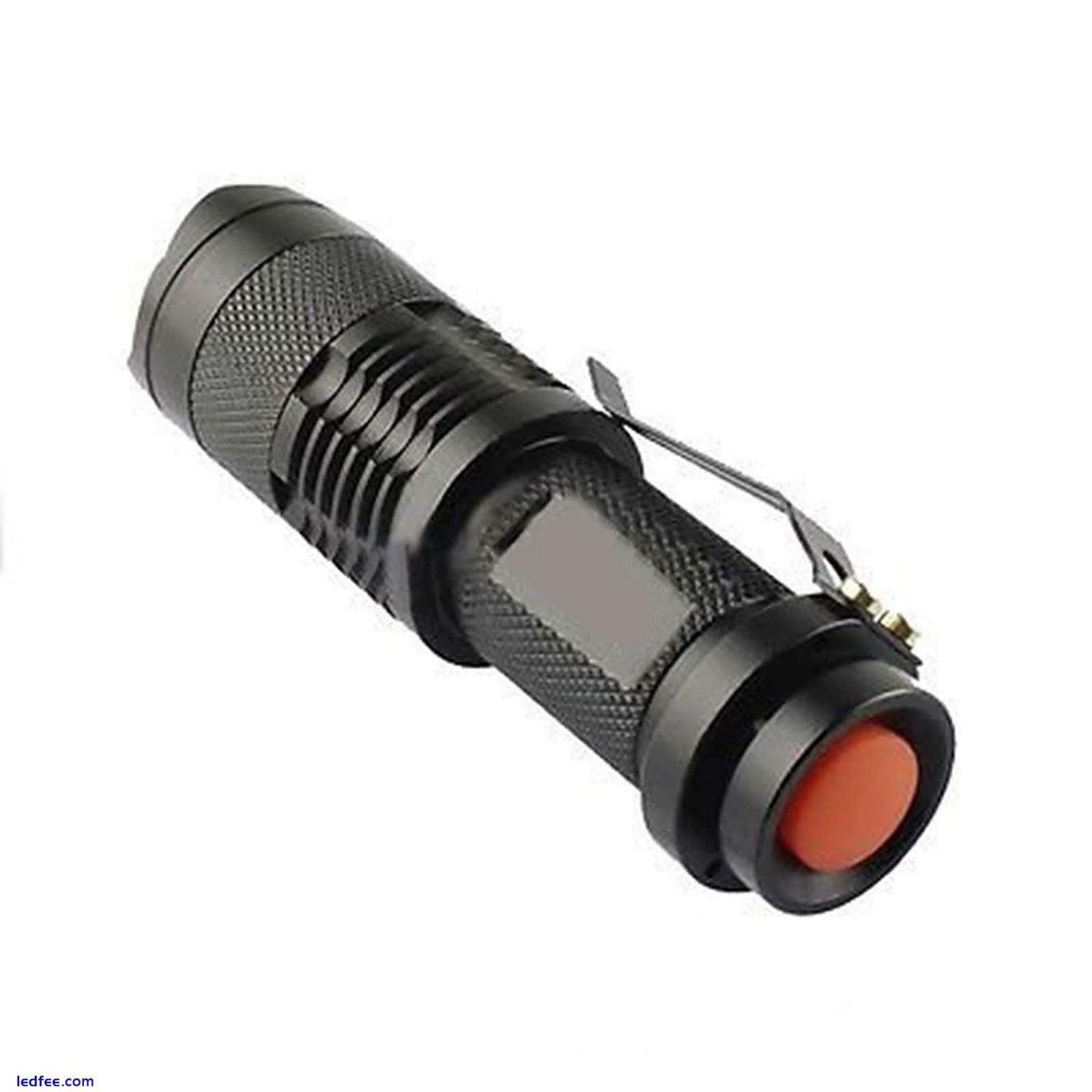 Small Tactical Torch Mini Handheld Powerful LED Pocket Flashlight Super Bright 1 