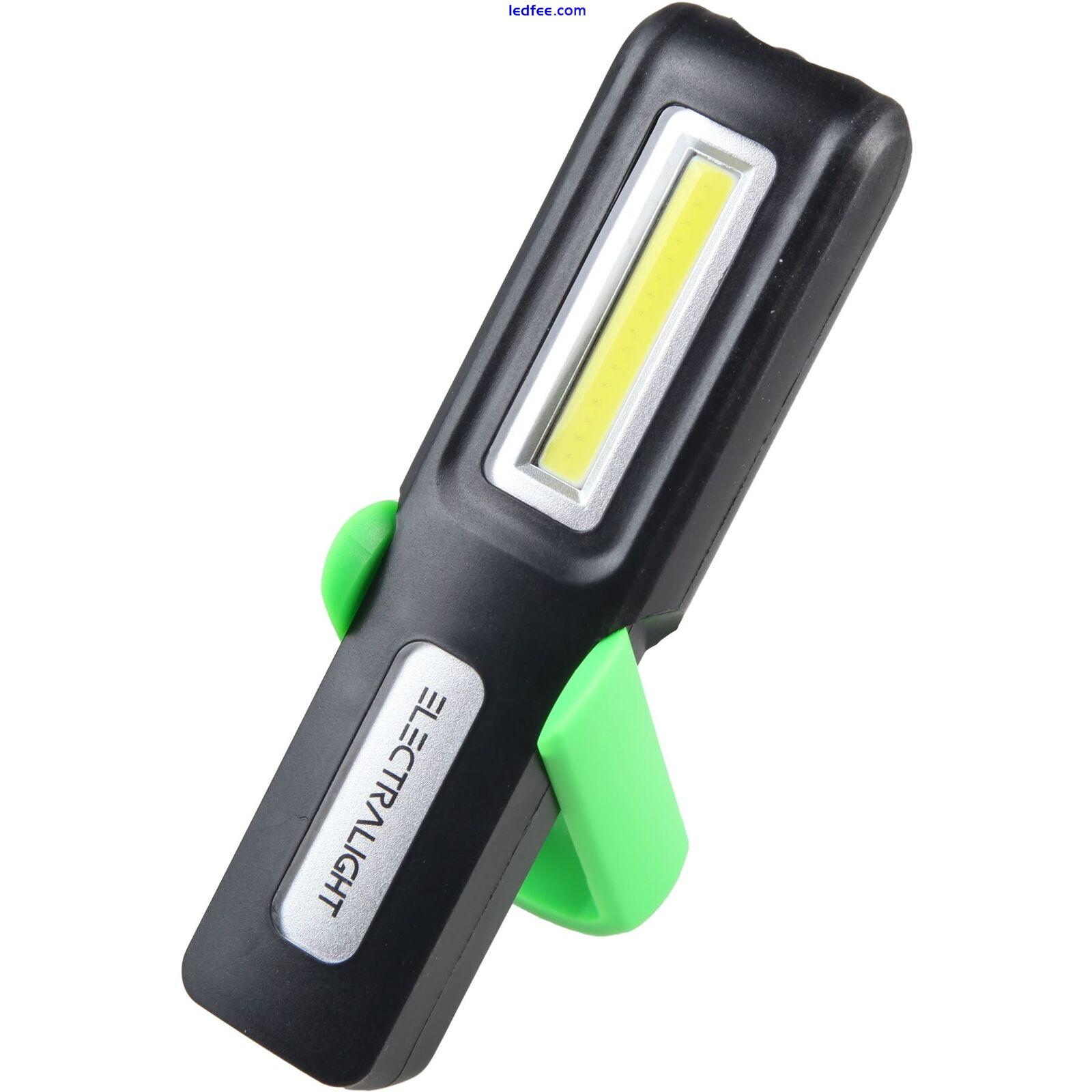 Electralight 3W COB LED Work Light Cordless Inspection Torch Li-Ion Rechargeable 1 