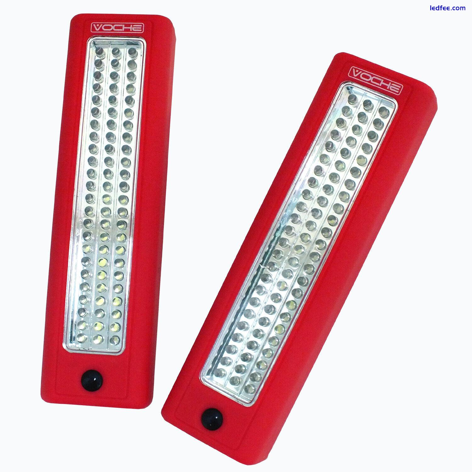 2 Voche® Ultra-Bright 72 Led Worklight Inspection Lamp Magnetic Work Light Torch 3 