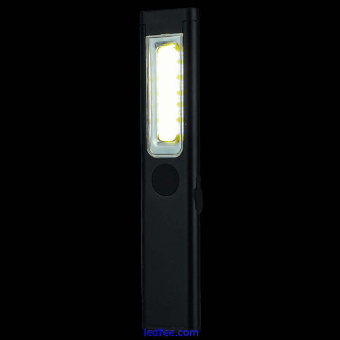 Lighthouse Rechargeable Mini Slimline 200 Lumens LED Torch/Light, L/HEMINI200R 1 