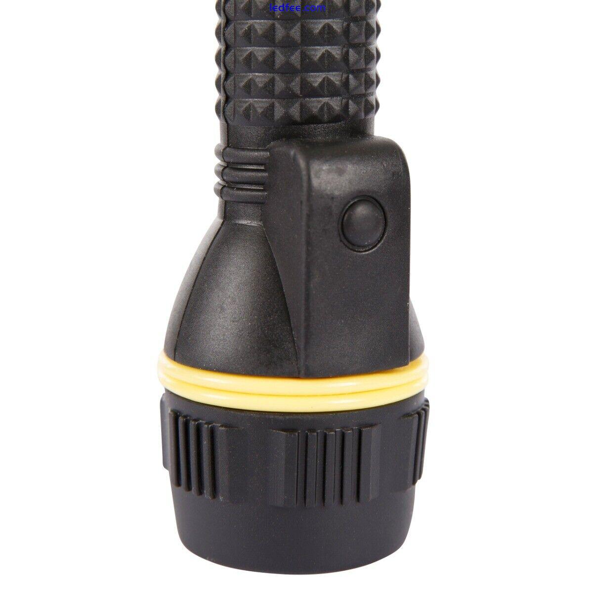 Trespass 3 LED Lightweight Torch Rubber Grip Water Shock Resistant 3 