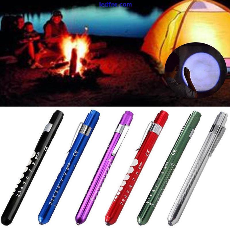 UK-Nurse Doctors Reusabale Medical Health Care LED Pen Torch light EMT Hospital~ 4 